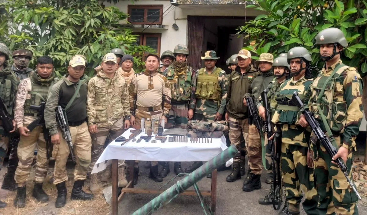11 firearms warlike stores recovered in Manipur-1.webp
