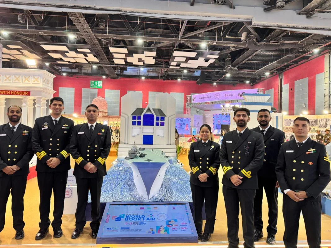 Indian Navy proudly displays nation's rich maritime heritage at New Delhi World Book Fair 2026 pavilion