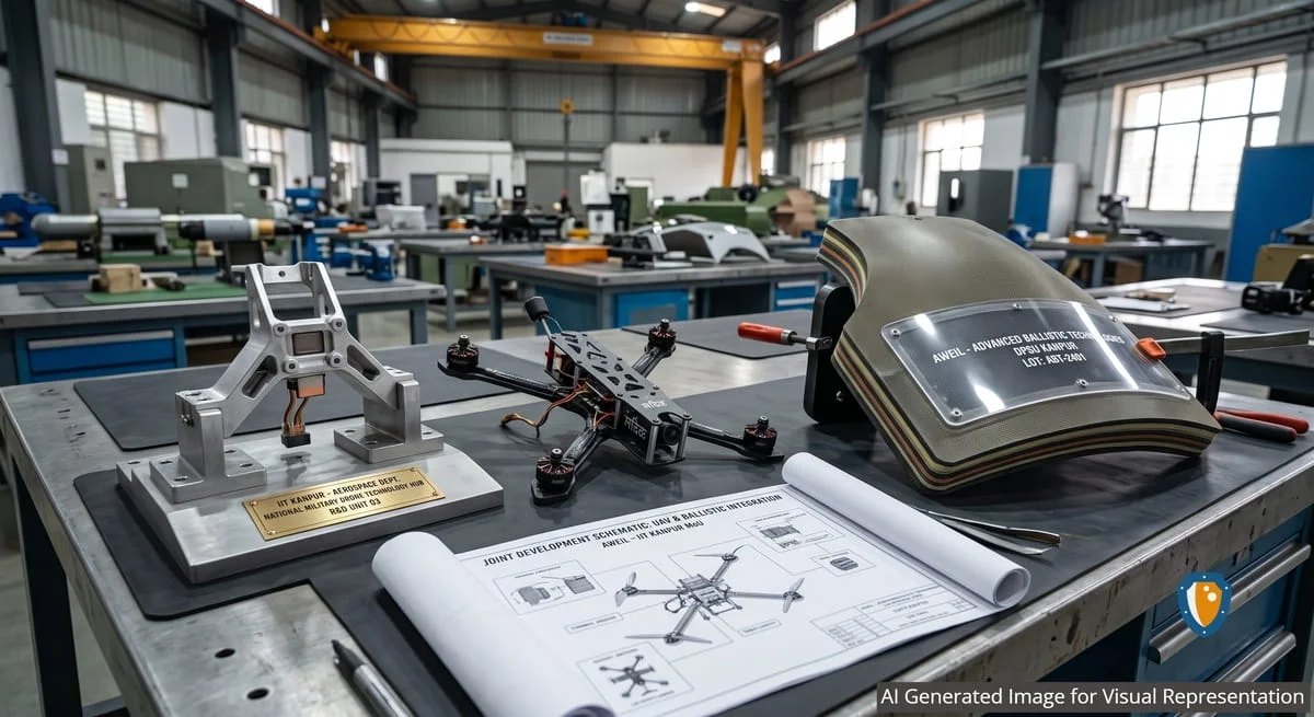 AWEIL and IIT Kanpur Forge a Strategic Partnership to Develop Indigenous Military Drones and Advanced Ballistic Technologies