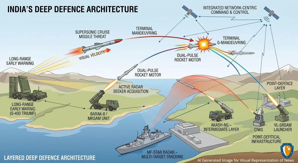 How Barak-8 and Sudarshan Air Defence Layers are Technical Antidotes to Pakistan’s Fatah-3 Supersonic Threat