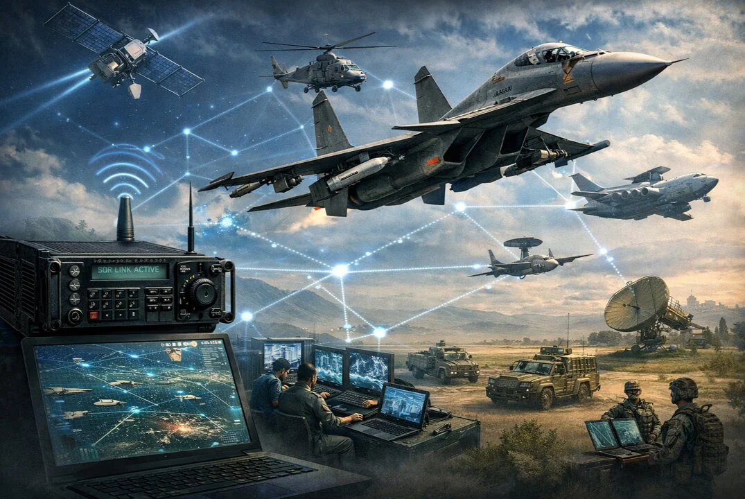 IAF Seeks DPB Approval for 2,500 Indigenous Software Defined Radios to Secure 'Airborne Internet' Capability