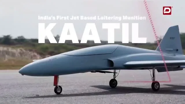 Kaatil: India's New Jet-Powered Loitering Munition Turns Heads with F-5 Fighter Jet Resemblance