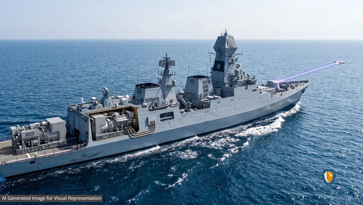 How New 1.25 MW Generators Will Future-Proof Kolkata-Class Destroyers for Next-Gen Radars and Directed Energy Weapons