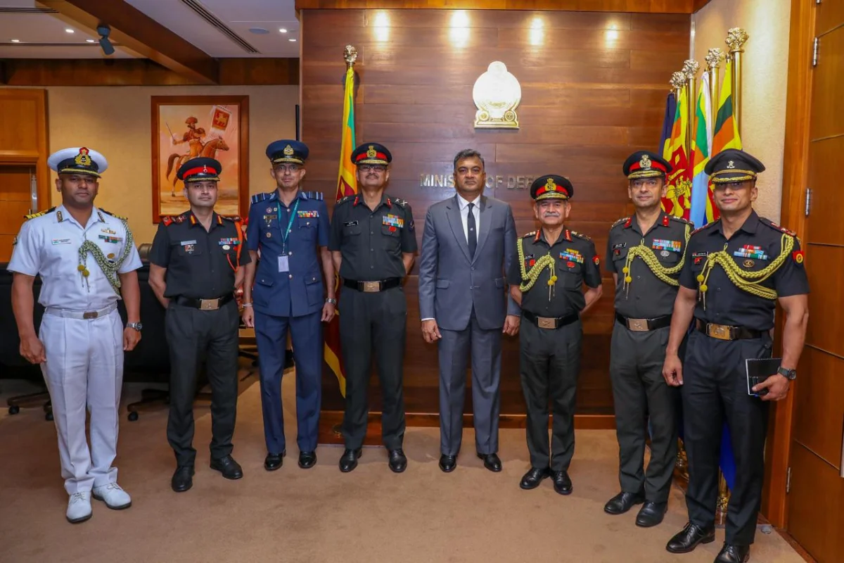 Army Chief Gen Dwivedi, Lankan officials discuss military ties, HADR cooperation
