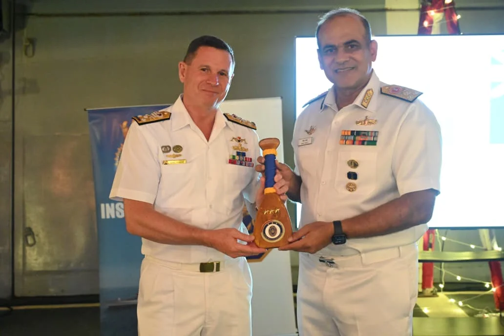 Australian Navy Chief Boards INS Nilgiri To Strengthen Defence Ties During Exercise Kakadu