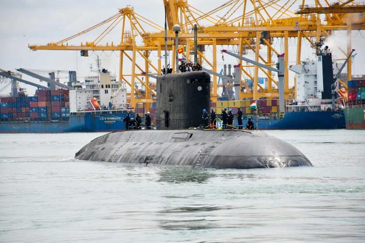 Indian Navy Submarine INS Sindhukesari Reaches Colombo For Operational Turnaround To Strengthen Bilateral Maritime Partnership