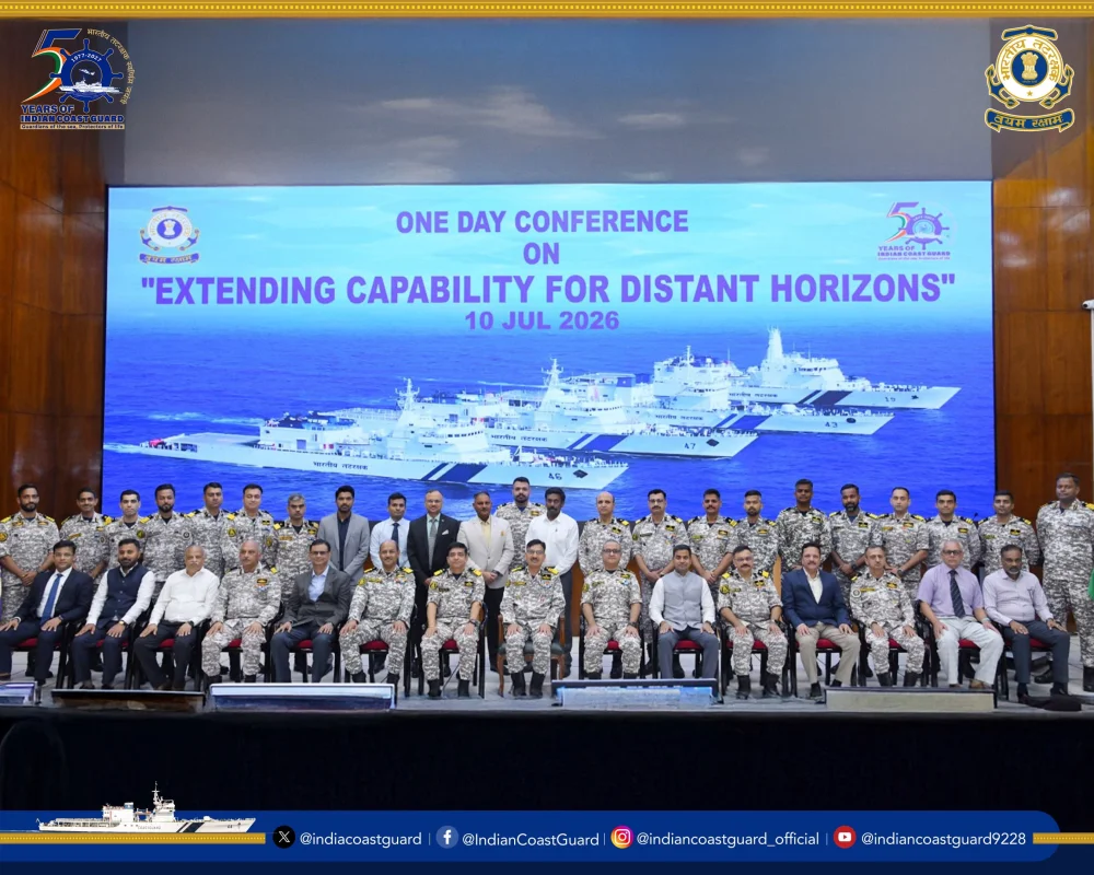 Indian Coast Guard Hosts Key Conference with Domestic Shipbuilders to Plan Advanced Future Platforms