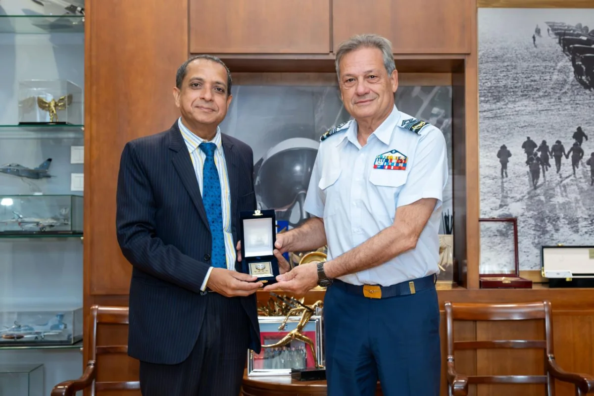 India and Greece Enhance Defence Ties With Focus On Air Force Cooperation And Joint Military Exercises