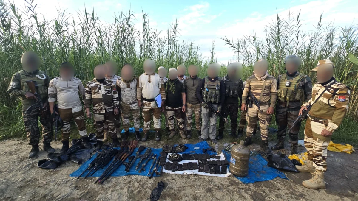 Nine Insurgent Cadres Arrested in Manipur During Major Joint Defence Operations by Security Forces