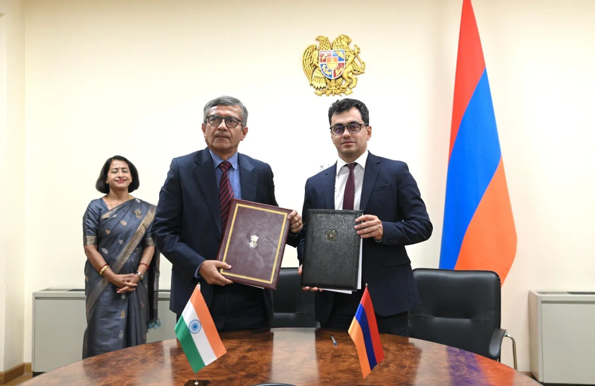 India-Armenia Strengthen Bilateral Ties by Signing a Strategic MoU for Defence Innovation and Shared Production