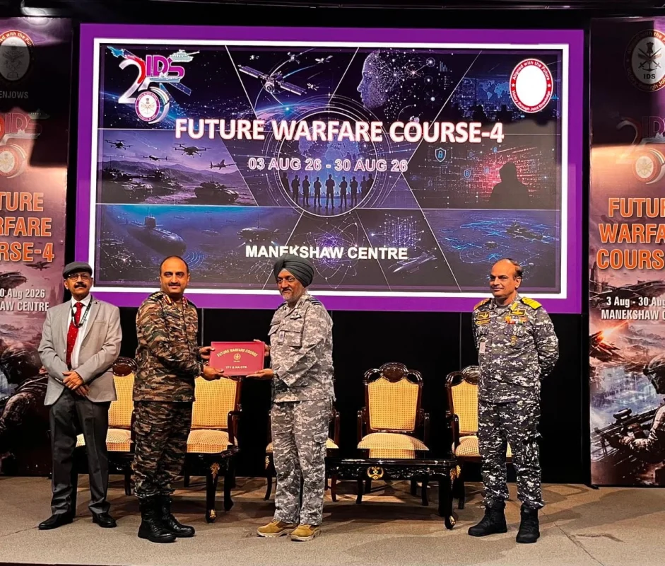 CDS General Raja Subramani Emphasises Innovation and Agility at the 4th Tri-Services Future Warfare Course