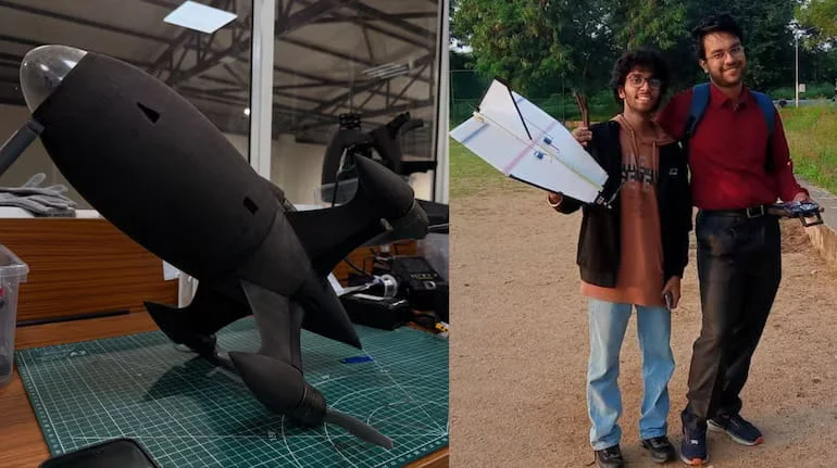 Indigenous Ahuti Mk II Electric Multirotor Hits Record 498 km/h to Work as Counter-Drone Interceptor