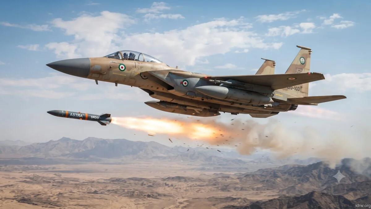 Why Integrating India’s Astra Mk1 Missile on Saudi F-15 Fighters Requires Crucial Approval from Washington