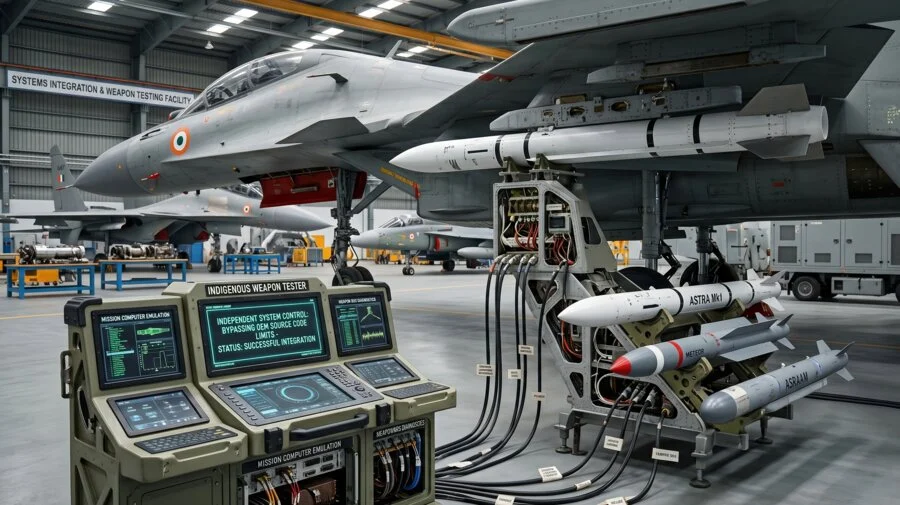 IAF Develops Indigenous Weapon Tester for Su-30MKI Fleet to Bypass Russian Source Code Limits