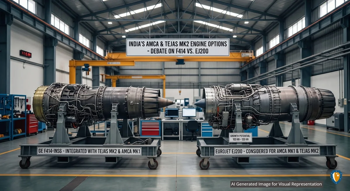 As GE F414 Costs Rise, Should India Consider Rolls Royce EJ200 for AMCA Mk1 and Tejas Mk2 with Similar ToT