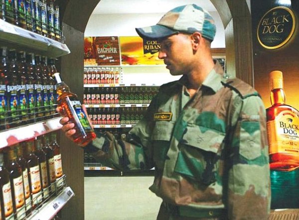 Why isn’t liquor banned in the Indian Army when it is not good for health?
