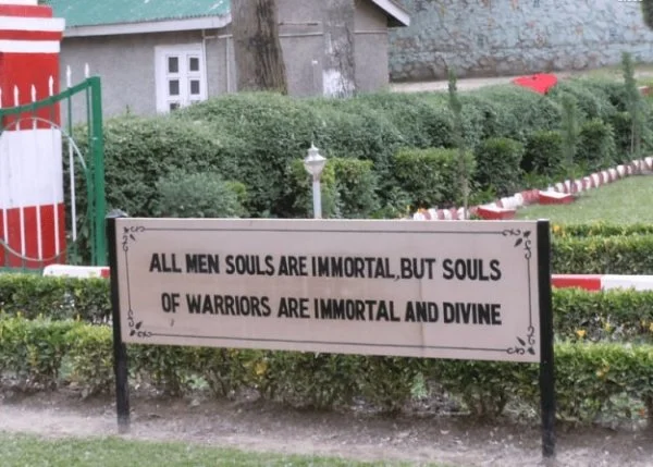 All men souls are immortal, but souls of warriors are immortal divine.