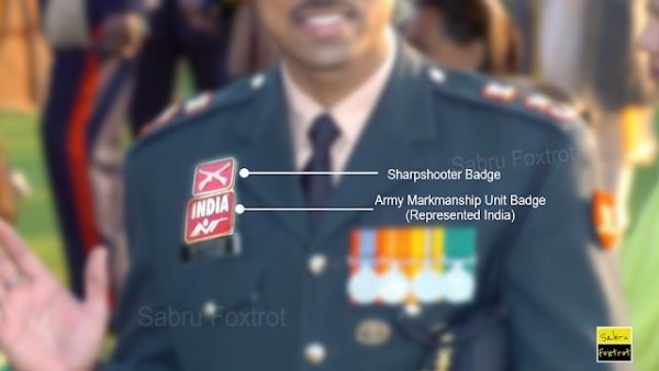 Indian Army Sharpshooter Badge aka Shooting Instructor Qualified