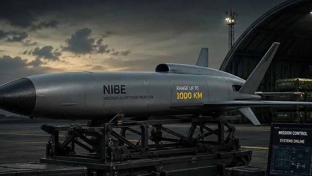 NIBE Advances Indigenous 1,000-Kilometer Range Loitering Munition Project with Entirely In-House Architecture