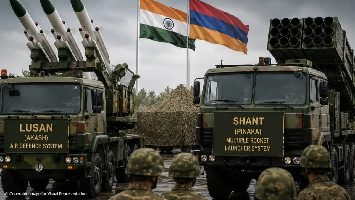 Armenia Renames Indian Defence Systems with Local Cultural Names, Akash Becomes Lusan and Pinaka Is Now Shant
