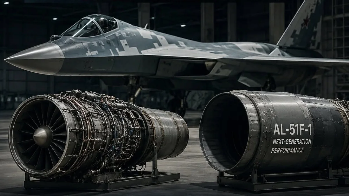 Su-57 Fighters Can Seamlessly Integrate Future AL-51F-1 Engines Without Costly Structural Modifications, Russia Assures India