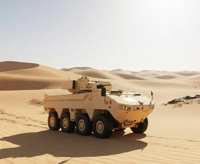 After WhAP, Tata Unveils Tracked AAP-Tr with Improved V-Hull Design and Advanced Composite Armour, Eyes Indian Army's FICV Program