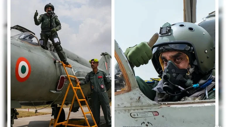 Air Force Chiefs Solo Sortie In Symbolic Farewell To Mig21 Fighter Jets-1.webp