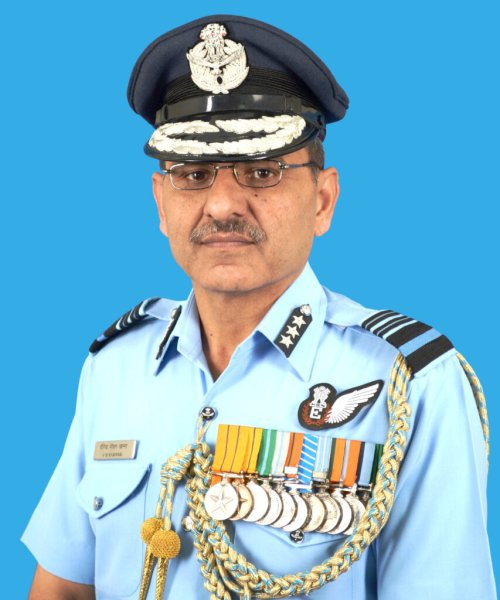 Air Marshal Virender Mohan Khanna takes over as the Air Officer-in-charge Maintenance (AOM), in New Delhi on November 01, 2015.