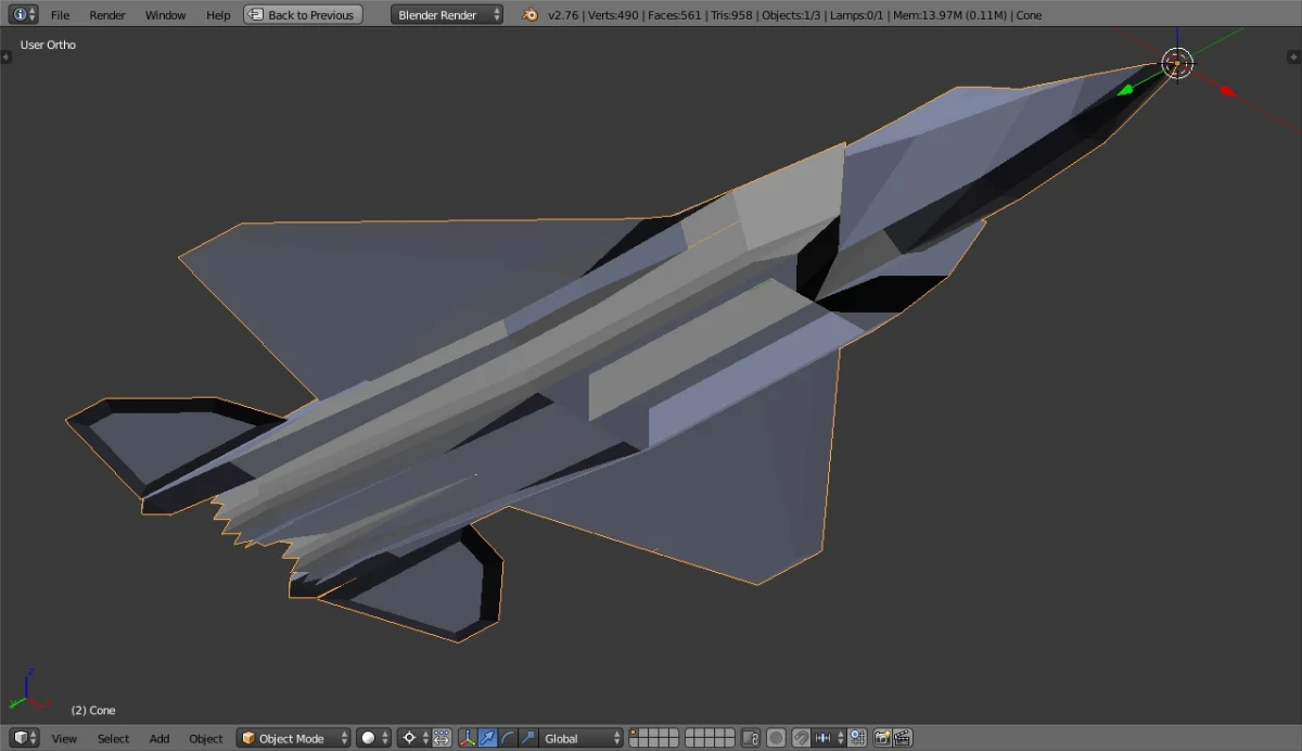 AMCA Blender, 29 July'26, object mode, solid, front right low angle.webp
