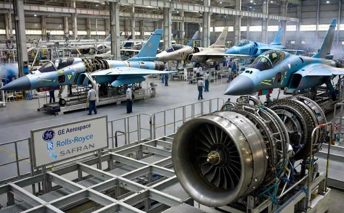 Nine Critical Jet Engine Tech for India's AMCA Fighter Will Be Ready Early Next Year, Claims Rolls-Royce