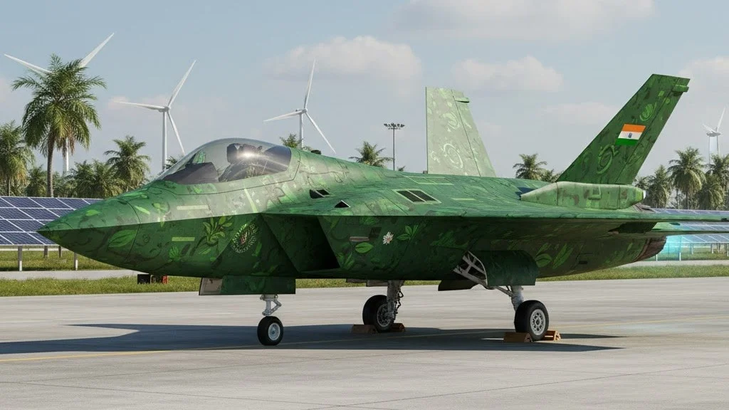 India's AMCA Stealth Fighter to Pioneer Indigenous Non-Toxic Green Stealth Coating, Boosting Atmanirbhar Bharat with Eco-Friendly Tech