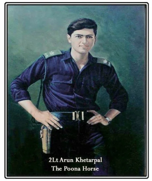 2/Lt Arun Khetarpal PVC (P) Poona Horse