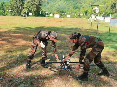 Assam Rifles personnel enhance surveillance capabilities with advanced drone operations train...webp