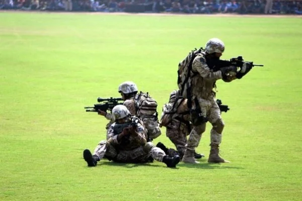 Garud Commandos in their new MARPAT