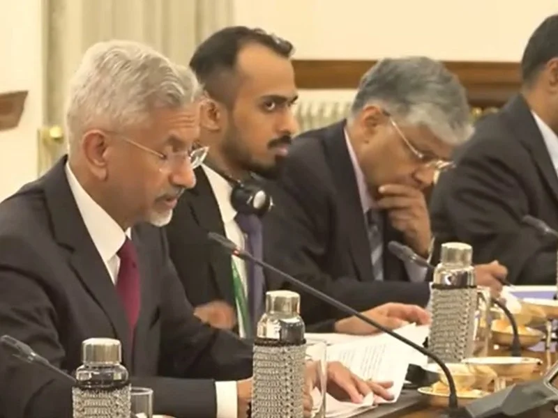 Basis for positive momentum in India-China ties rests on maintaining peace in border areas: EAM Jaishankar