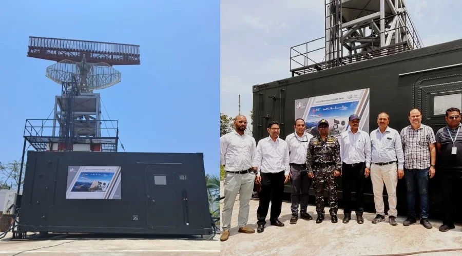 BEL Bolsters Visakhapatnam Airport Security with Indigenous Surveillance Radar-min.webp