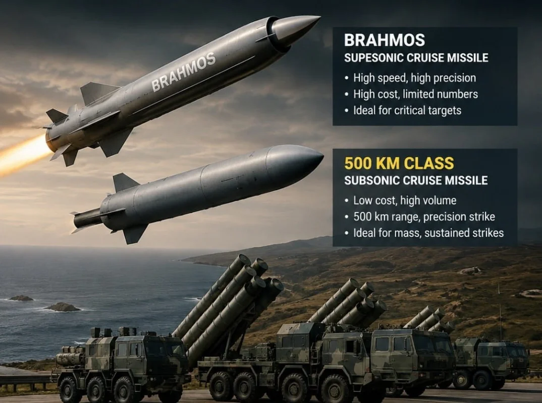Beyond BrahMos, Why India Urgently Require a Cost-Effective Mass-Produced 500-km Cruise Missile to Engage Low-Value Tactical Targets