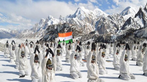 Indian army at high altitude
