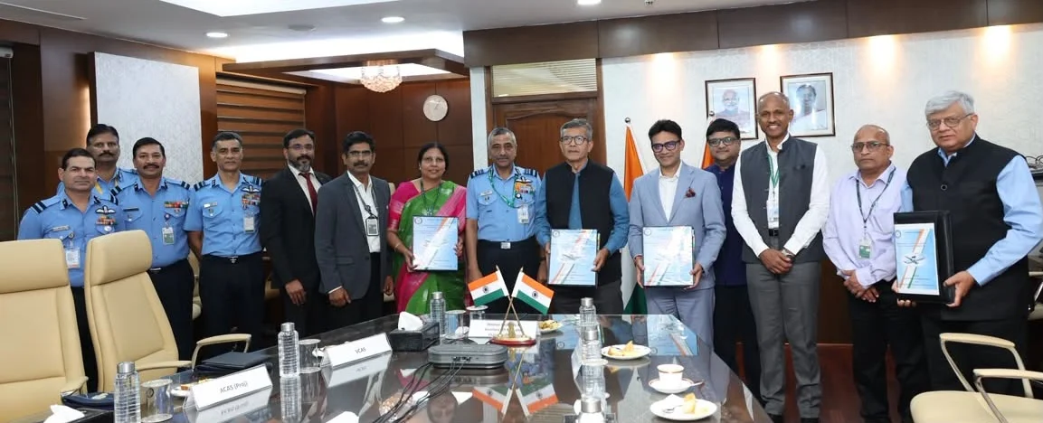 DRDO advances Indias AEWC MKII programme by signing dual contracts with AIESL and Adani Defen...webp