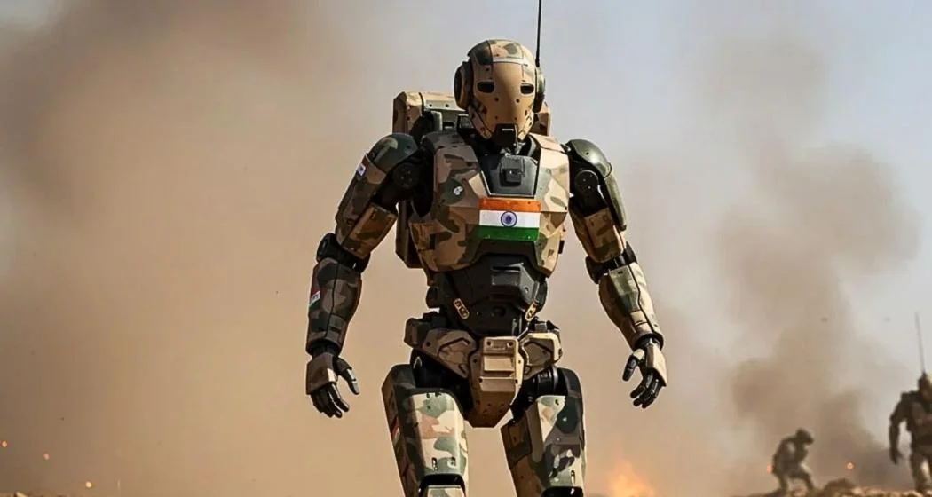DRDOs humanoid robot aims for frontline military missions promising enhanced soldier safety i...webp