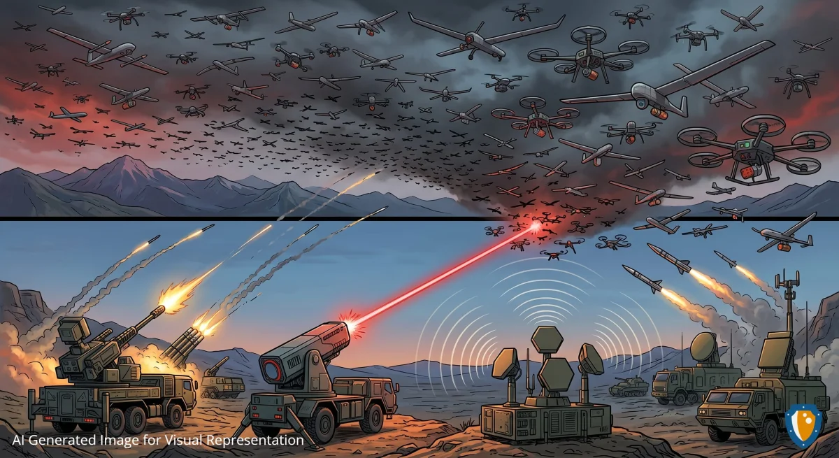CLAWS Study Warns India Must Prepare for Up to 2,000 Daily Coordinated Drone Attacks in Future Multi-Front Conflicts
