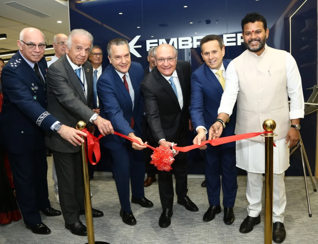 Embraer inaugurates India office in New Delhi strongly positioning its C390 aircraft for Indi...webp