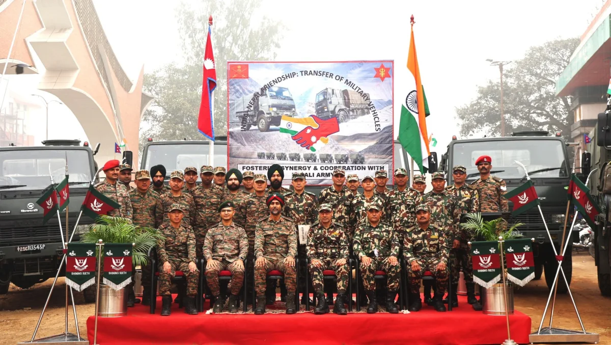 Enduring bond of friendship India hands over 50 military utility vehicles to Nepal Army-1.webp