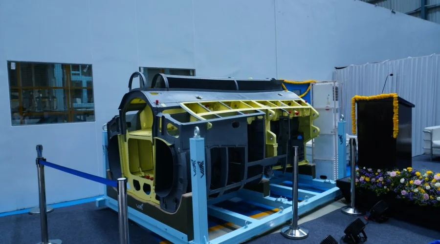 First Centre Fuselage for LCA Tejas Mk 1A Handed Over to HAL