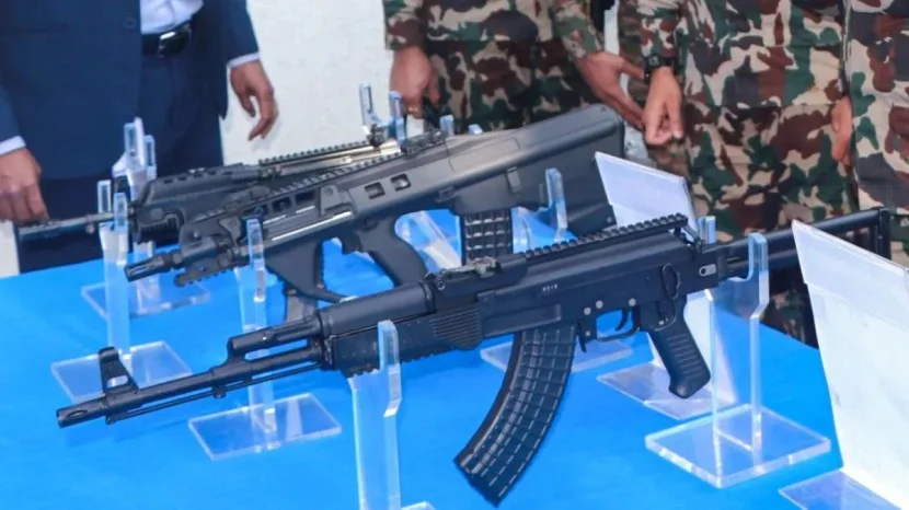 Five AK47 Rifles and Seven Pistols Stolen From High Security Army Storage Facility In Secunde...webp