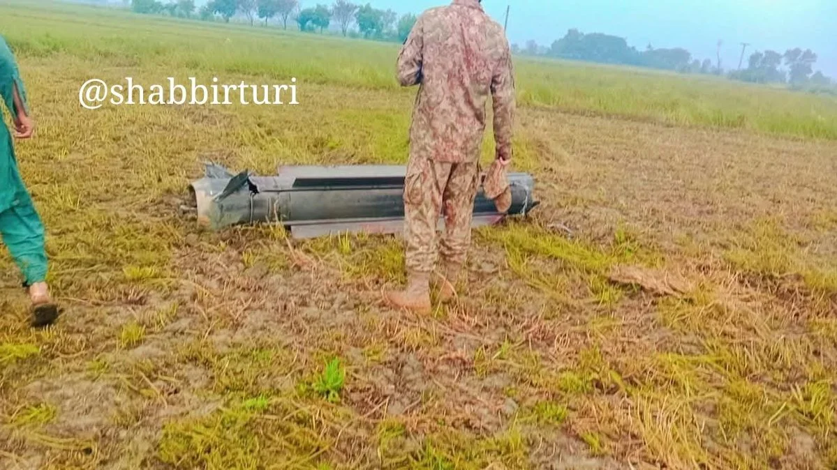 Pakistani LY-80 SAM Debris Discovered Near Gujranwala, Prompting Wide Speculation Amidst Continued Pakistani Disinformation War