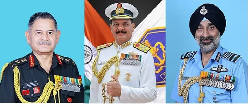 From today, defence forces' chiefs to have ADCs from sister services, signaling move towards theaterisation