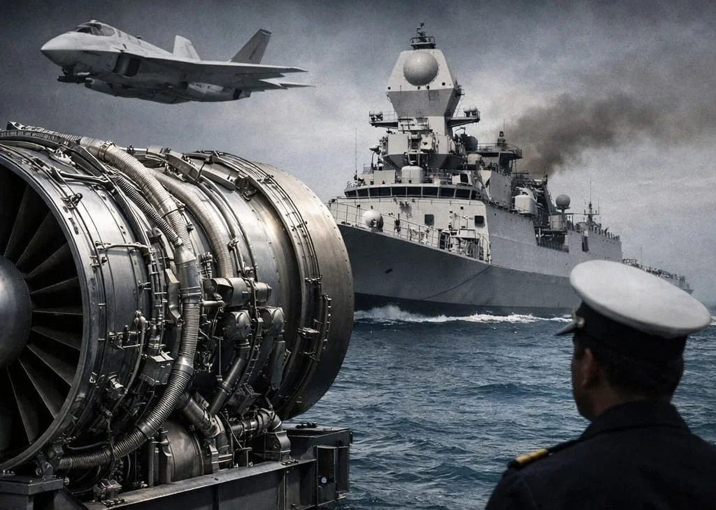 How 120kN AMCA Engine Partnership with Safran Can Also Anchor India's Indigenous Naval Propulsion Systems for Warships