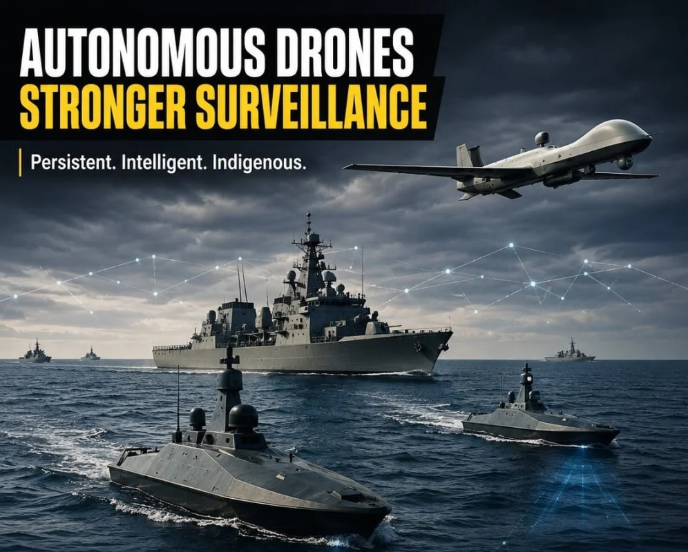 Beyond MQ-9B, Why Indian Navy Needs Long-Range Autonomous Surface Vessels for Persistent Maritime Surveillance