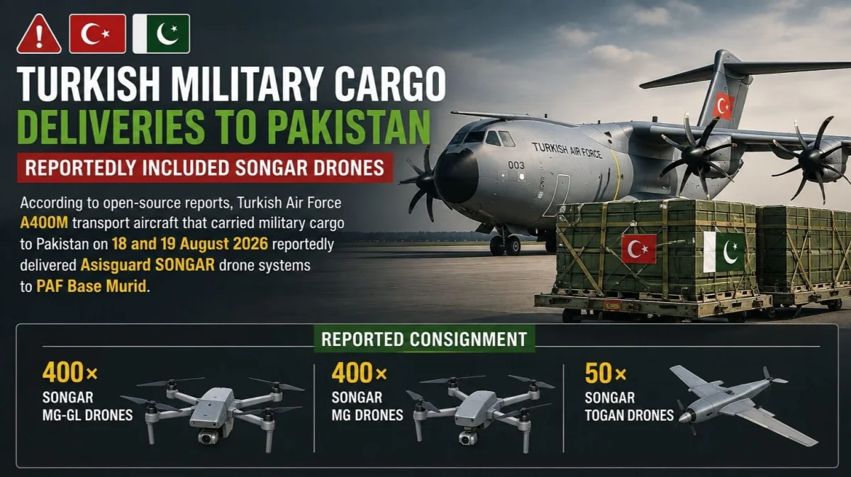 Turkey Reportedly Delivers Hundreds of Songar Armed Drones to Pakistan Following Mecca Defence Pact